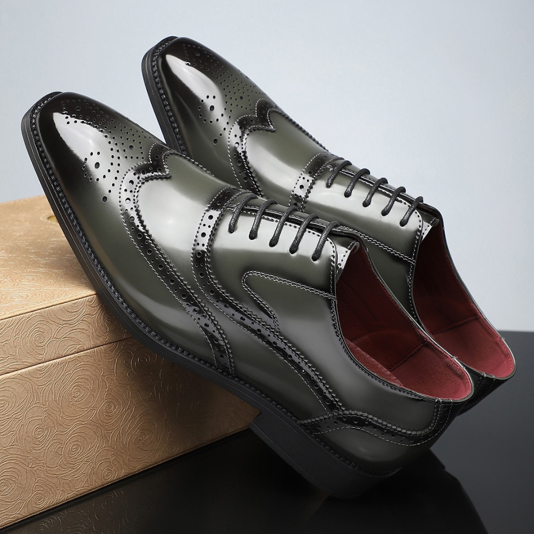 LAWRENCE | Wingtip Oxfords met Tijdloze Elegantie en Dagelijks Comfort voor Formele en Casual Looks