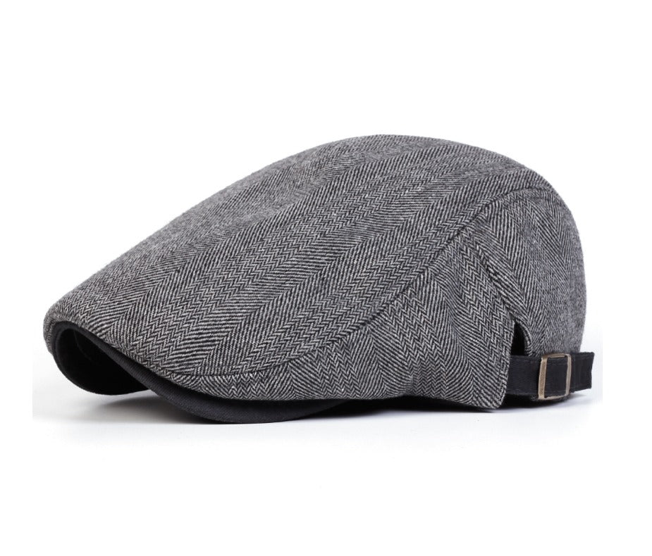 MaisonLoréa | SHELBY | Flat cap gemaakt van premium Wol (TIJDELIJK 1+1 GRATIS!)