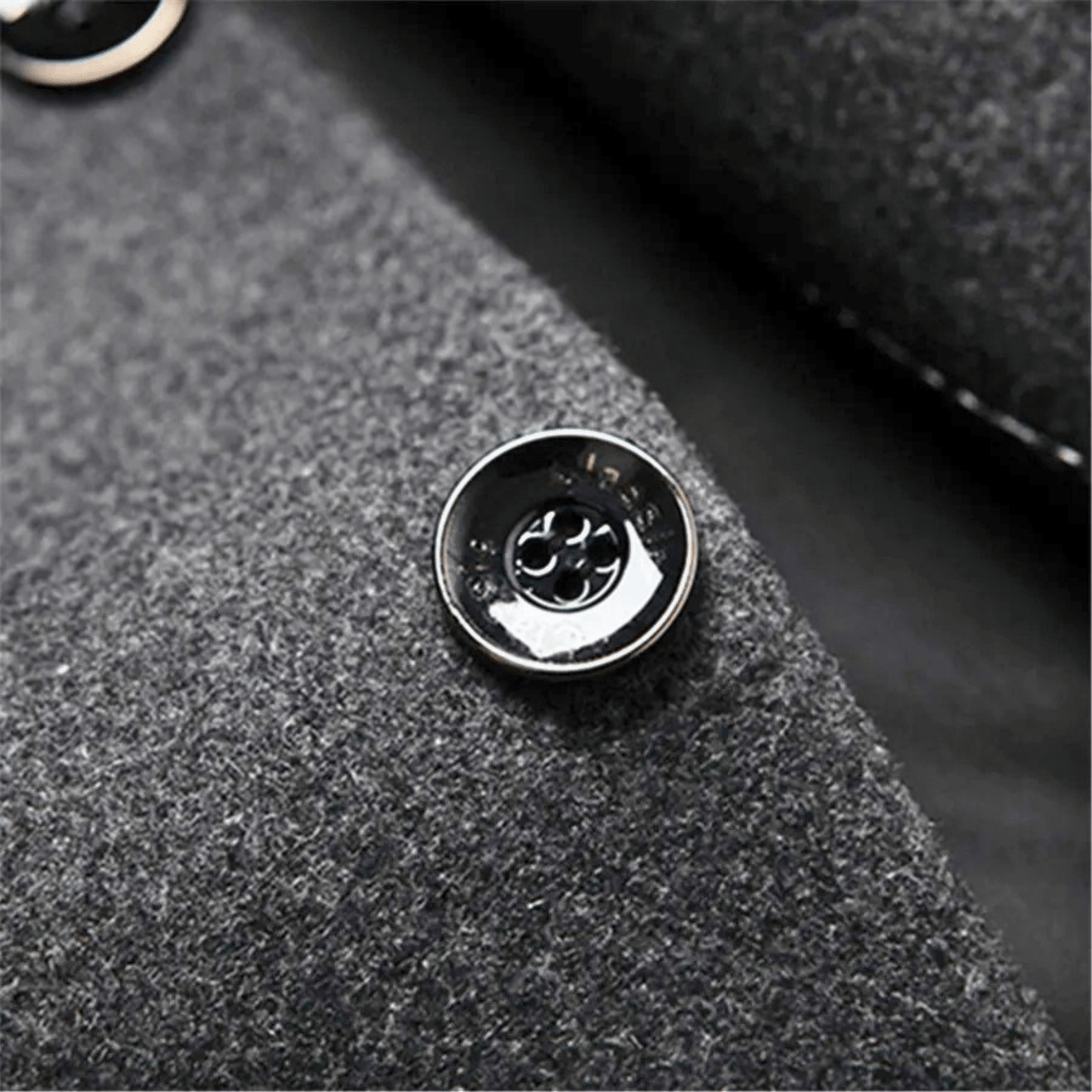 DYLAN | Herenjas Slim Fit met Mandarijnkraag en Tijdloze Elegantie voor Koude Dagen