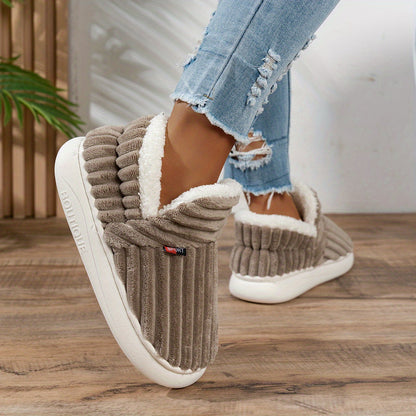 KIONA | Warme Huisschoenen voor Direct Comfort en Ontspannen Gezelligheid