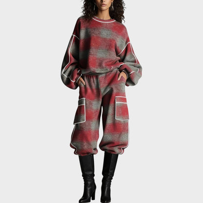 FLORA™ | Jersey- en Broekset met ultiem comfort en flatterende look voor dagelijks en reizen