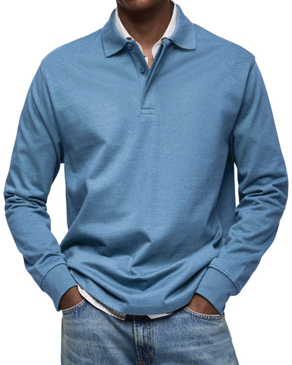 NIKOLAI® | Luxe lange mouwen polo