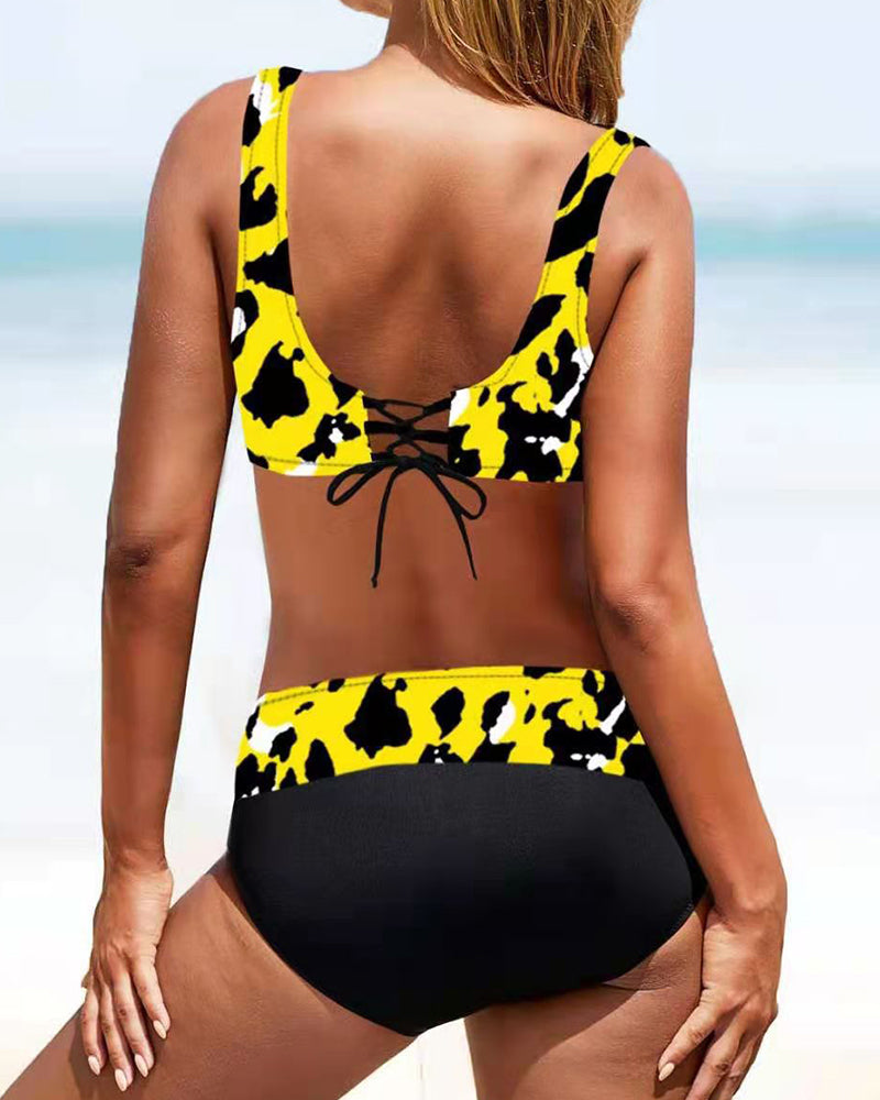 Eva - Vrolijke en Kleurrijke Bikini