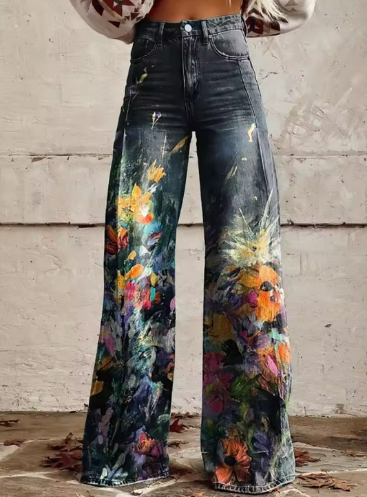 MIRA | Boho Chic Vloeiende en Comfortabele Broek