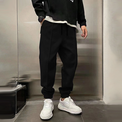 MAISON LORÉA | Verfijnde Stretch Pantalon met Trekkoord