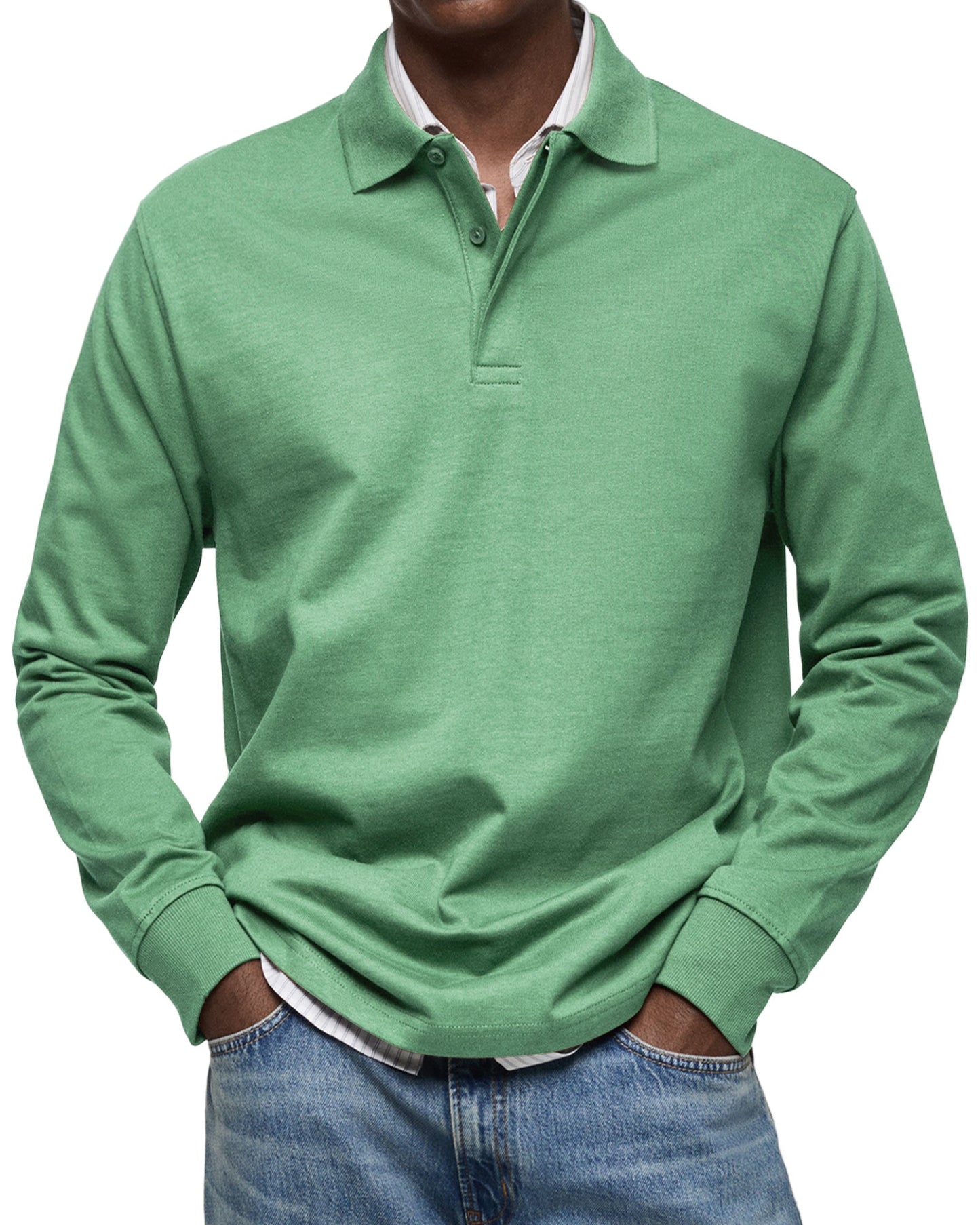 NIKOLAI® | Luxe lange mouwen polo