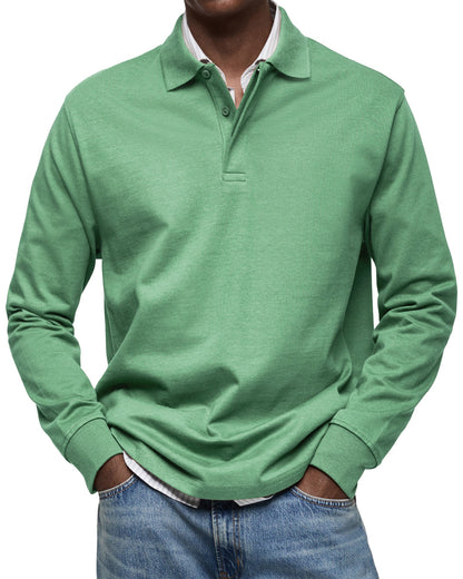 NIKOLAI® | Luxe lange mouwen polo