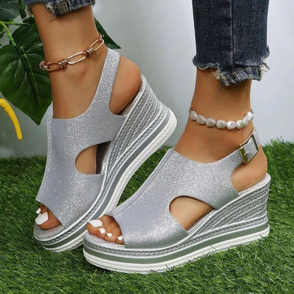 Maeve – Ontspannen Wedge Sandalen