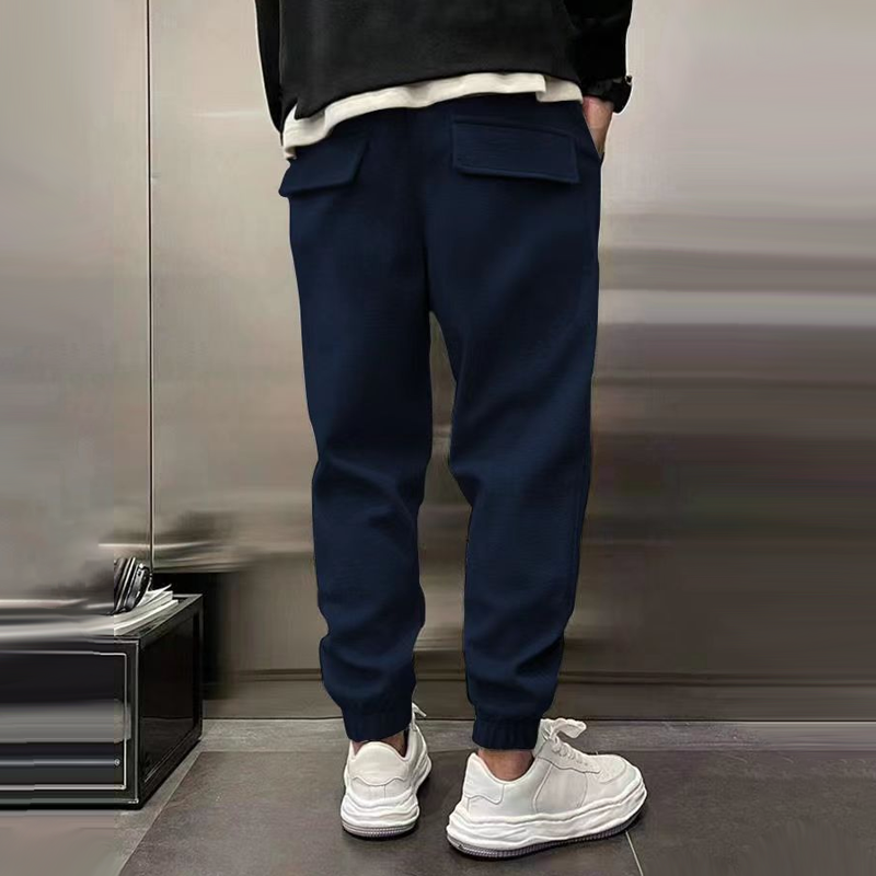 MAISON LORÉA | Verfijnde Stretch Pantalon met Trekkoord
