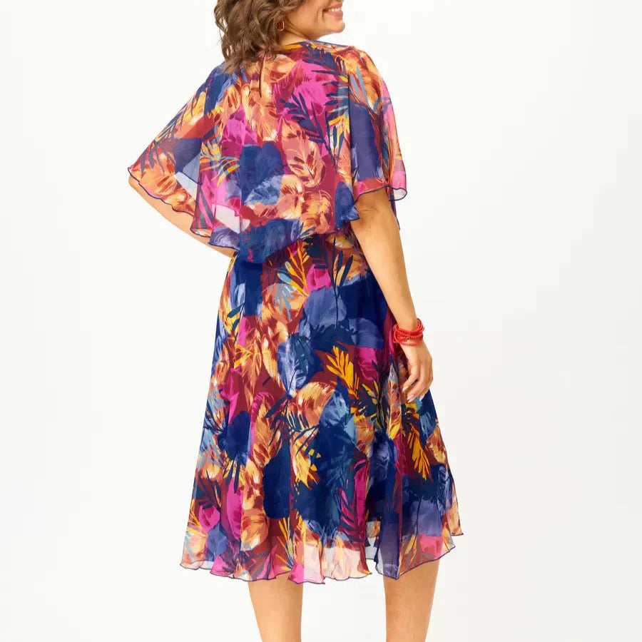 Barbara | Zorgeloze Flow Jurk