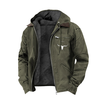 LEON | Herenjas met Warme Voering en Stoer Design voor Herfstweer
