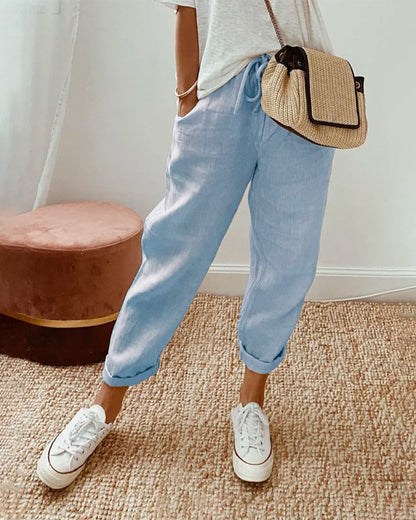 MAAN™ | Casual Damesbroek met Ademend Comfort en Tijdloze Elegantie voor Elke Dag