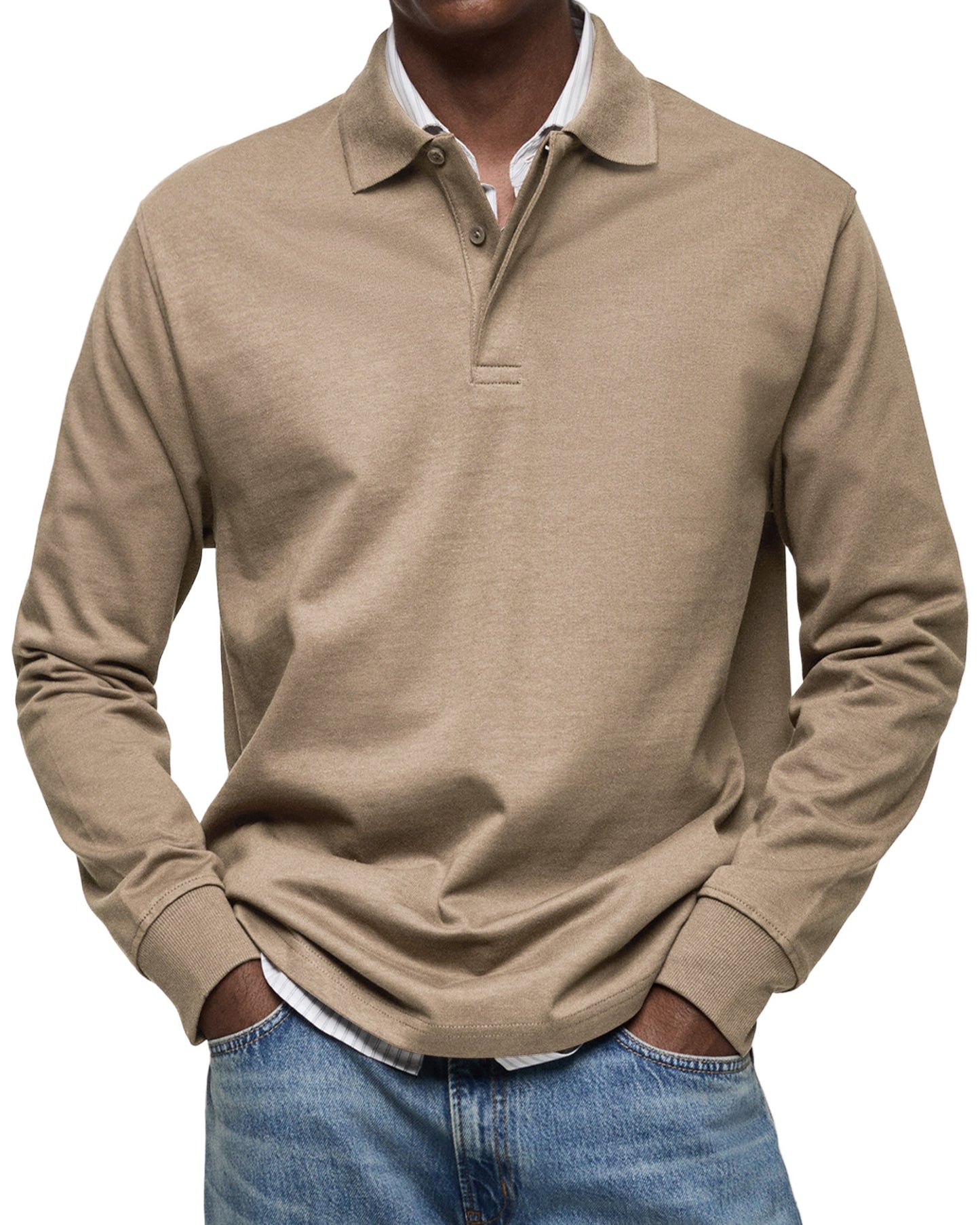 NIKOLAI® | Luxe lange mouwen polo