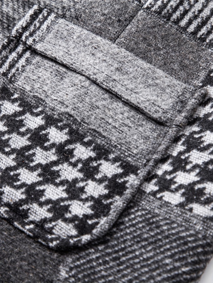 Oliver | Klassiek Tweed Gilet met Getailleerde Pasvorm