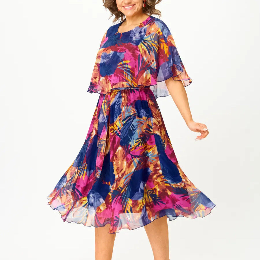 Barbara | Zorgeloze Flow Jurk