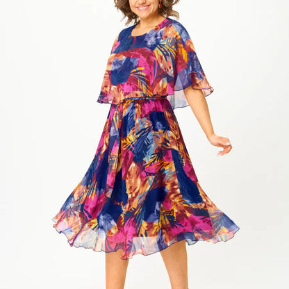 Barbara | Zorgeloze Flow Jurk