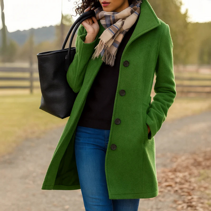 MARINA | Elegante Jas met Omarmende Warmte en Tijdloze Stijl