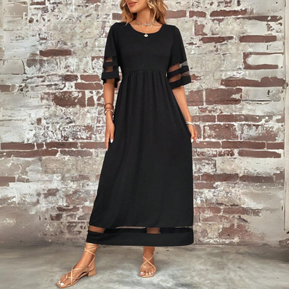 Aubrey™ – Flatterende Midi-jurk met Tummy-bedekking