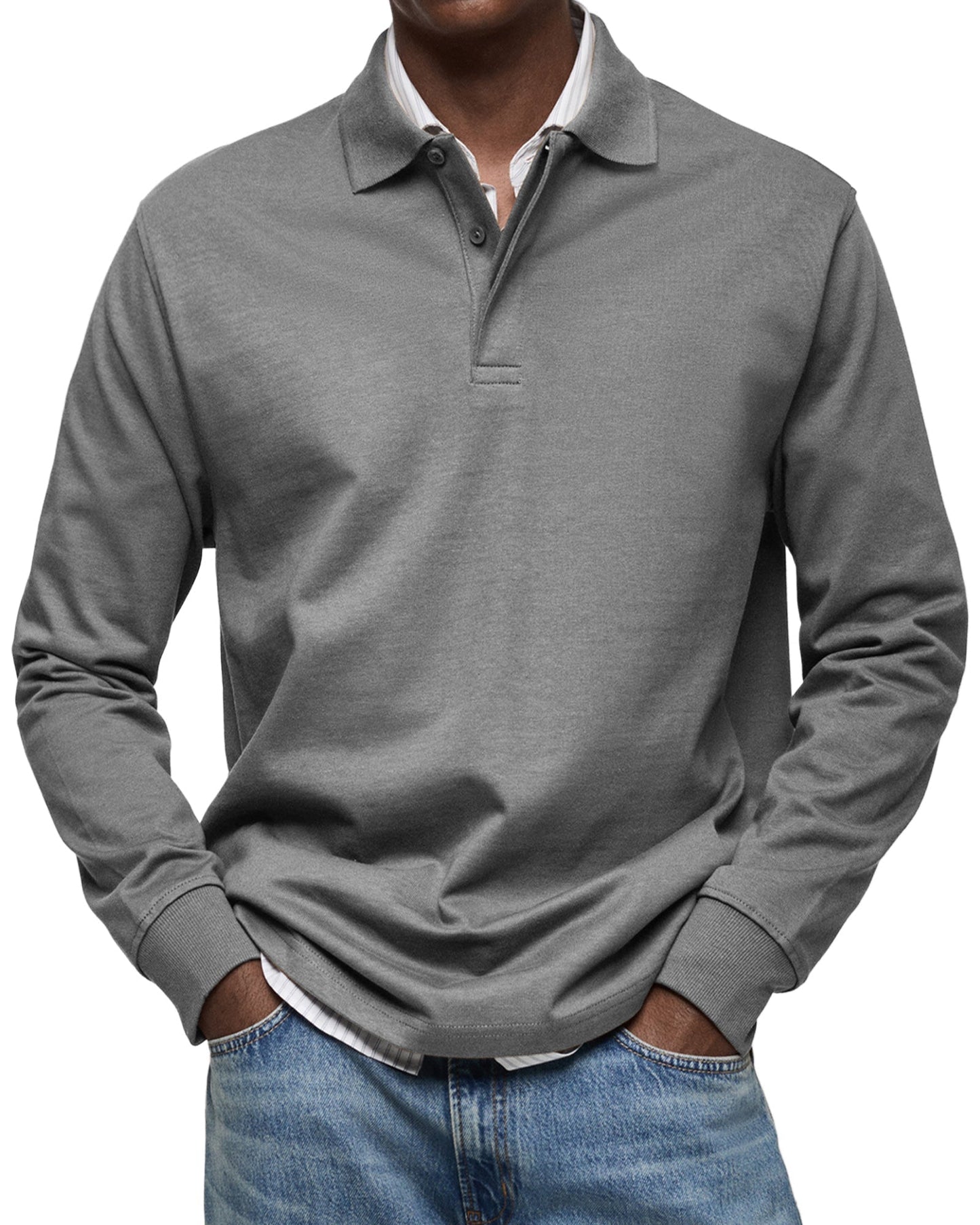 NIKOLAI® | Luxe lange mouwen polo