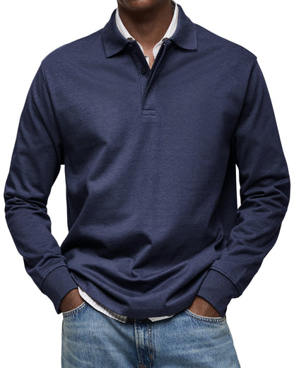 NIKOLAI® | Luxe lange mouwen polo