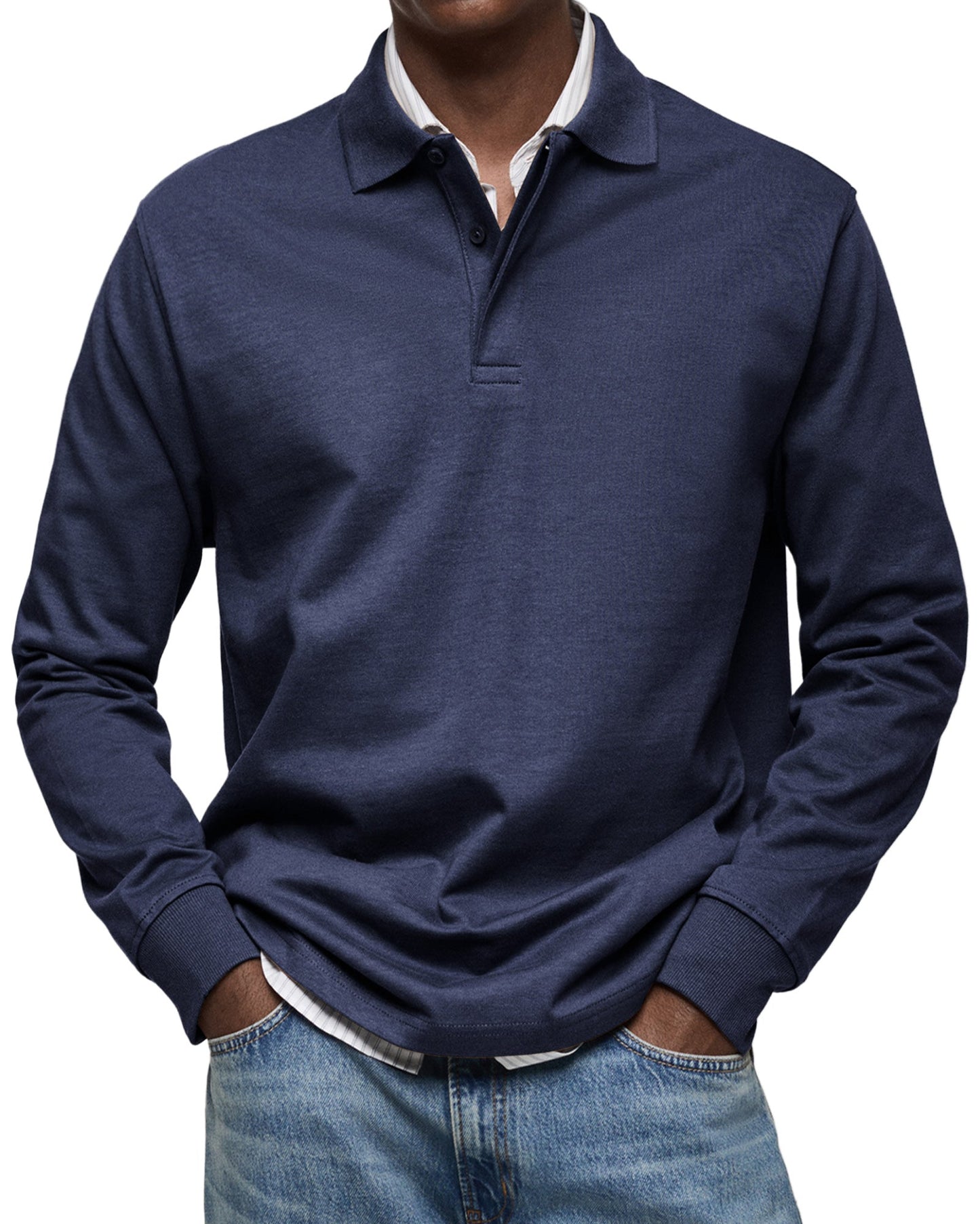 FINN | Polo Lange Mouw - Comfortabel en Stijlvol