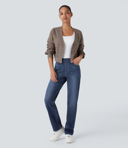 MAÏRA | Hoge Taille Ultra Comfortabele Broek met Casual Chic Stijl