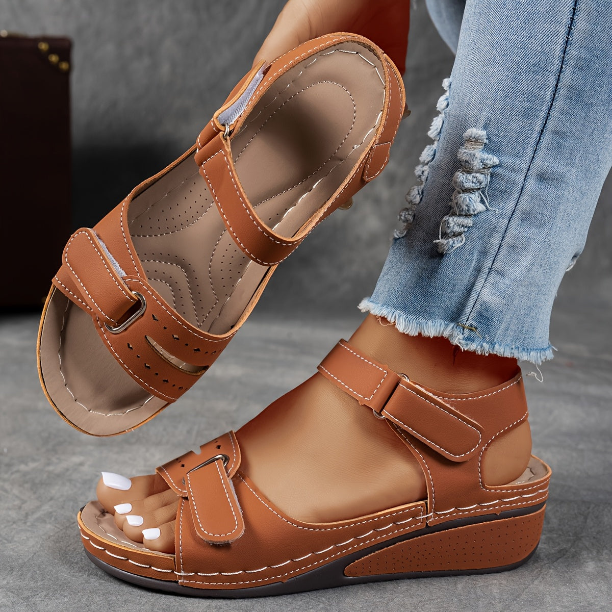 Madison | Modieuze orthopedische sandaal