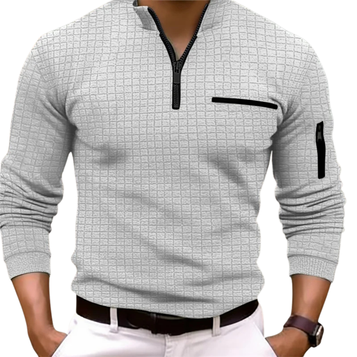 BART | LUXE GEBREIDE POLO MET RITS