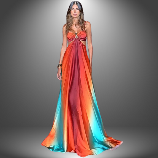 FIORE | Elegante en Frisse Lange Jurk