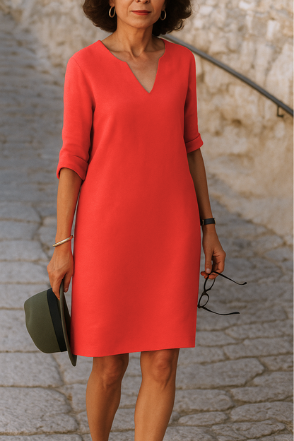 NATI - ELEGANTE LINEN JURK