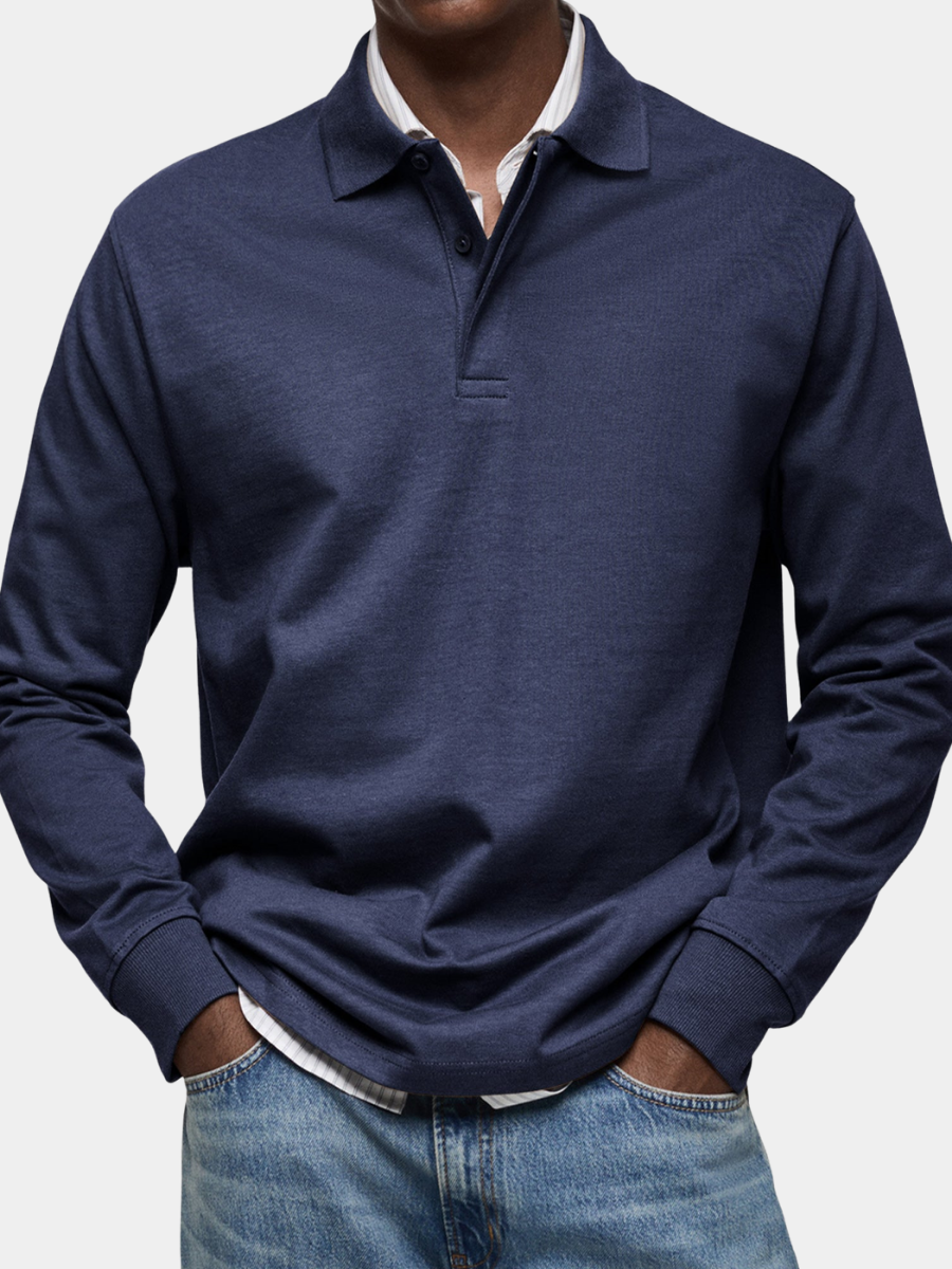 FINN | Polo Lange Mouw - Comfortabel en Stijlvol