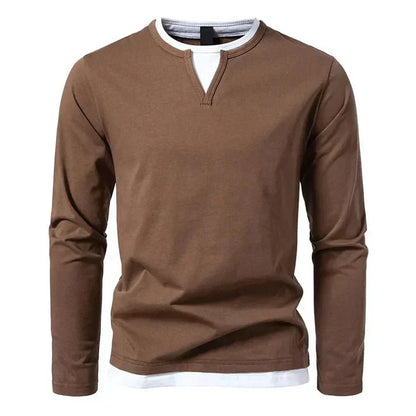 PATRICK | Premium Longsleeve van gekamd katoen