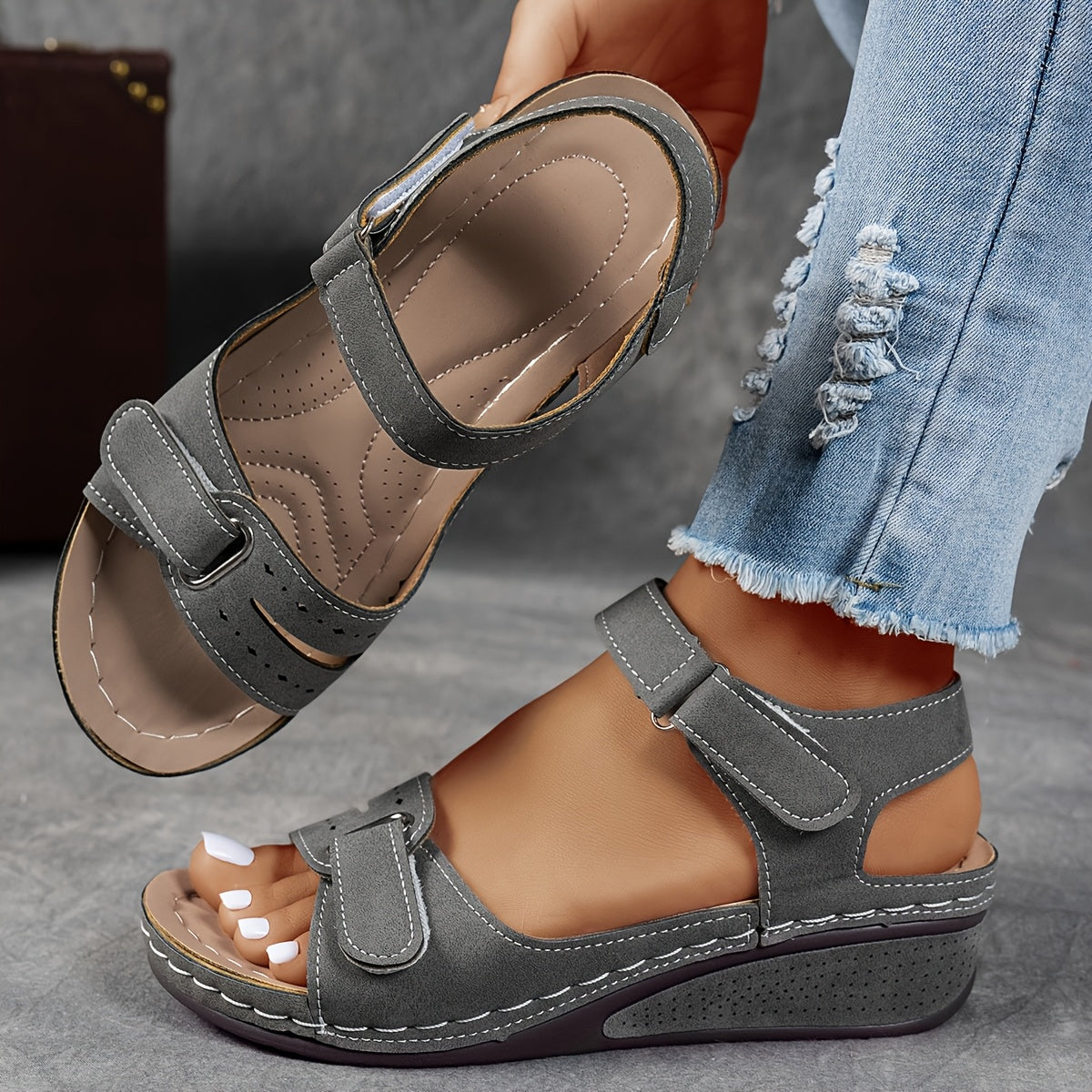 Madison | Modieuze orthopedische sandaal