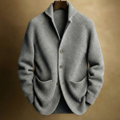 JONATHAN | HEREN GILET IN RIBBELWOL
