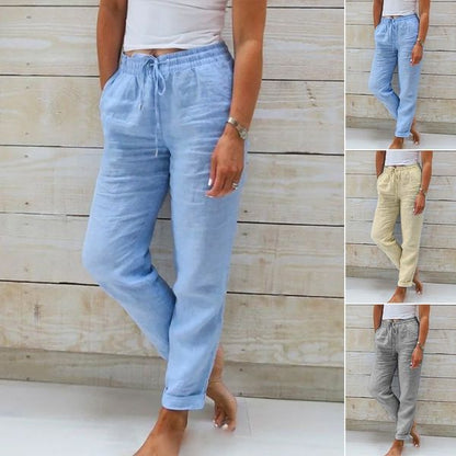 Maison Loréa® | Casual Katoenen Linnen Broek (1+1 GRATIS)