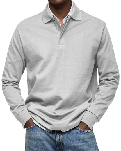 NIKOLAI® | Luxe lange mouwen polo