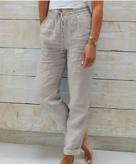 Maison Loréa® | Casual Katoenen Linnen Broek (1+1 GRATIS)