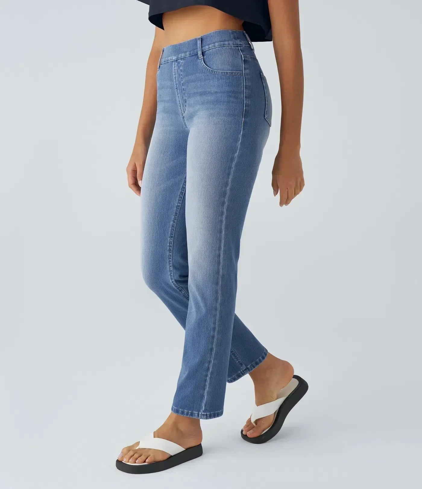 MAÏRA | Hoge Taille Ultra Comfortabele Broek met Casual Chic Stijl