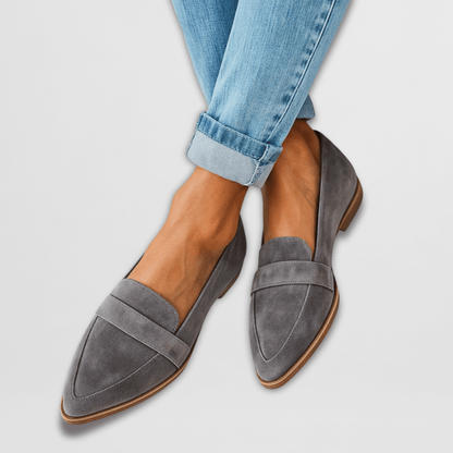 Helen | Zachte Suède Orthopedische Huisschoenen