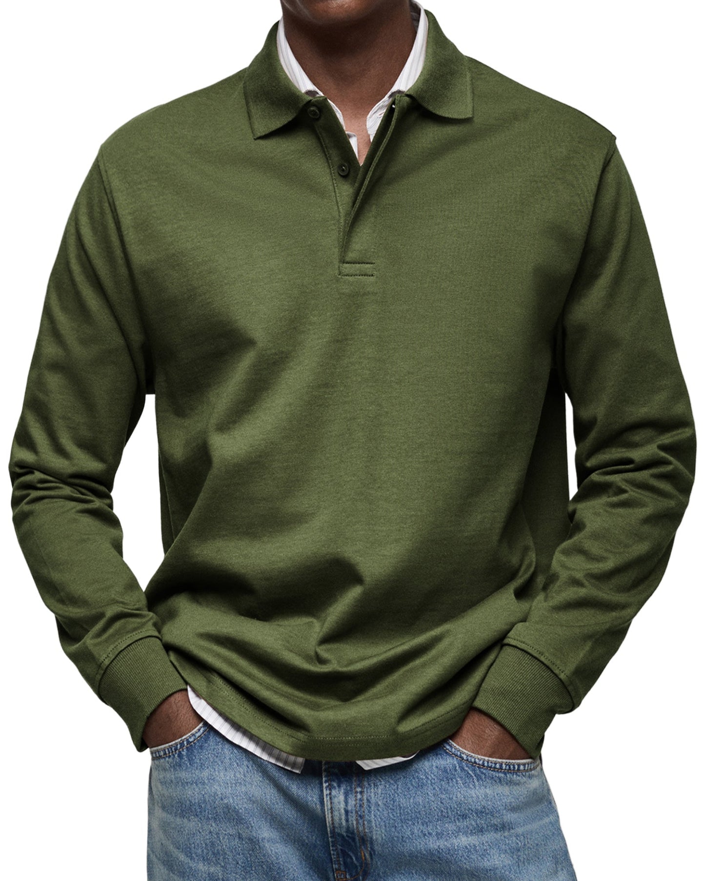 NIKOLAI® | Luxe lange mouwen polo