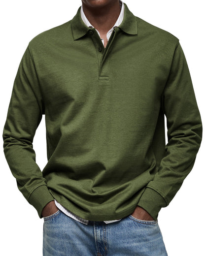 NIKOLAI® | Luxe lange mouwen polo