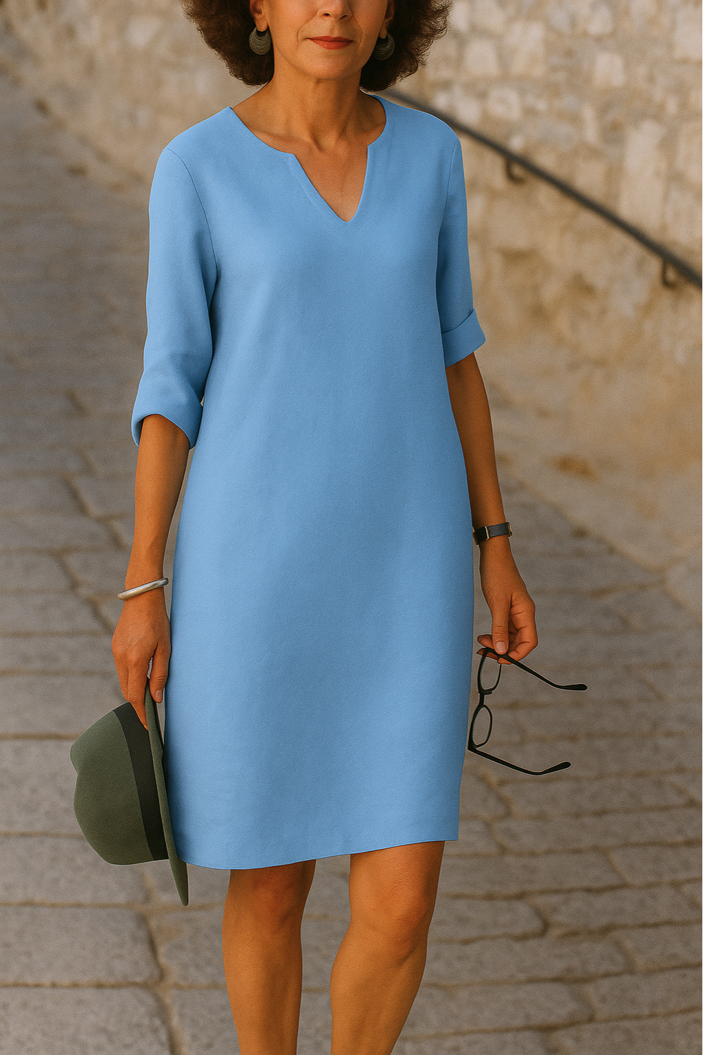 NATI - ELEGANTE LINEN JURK