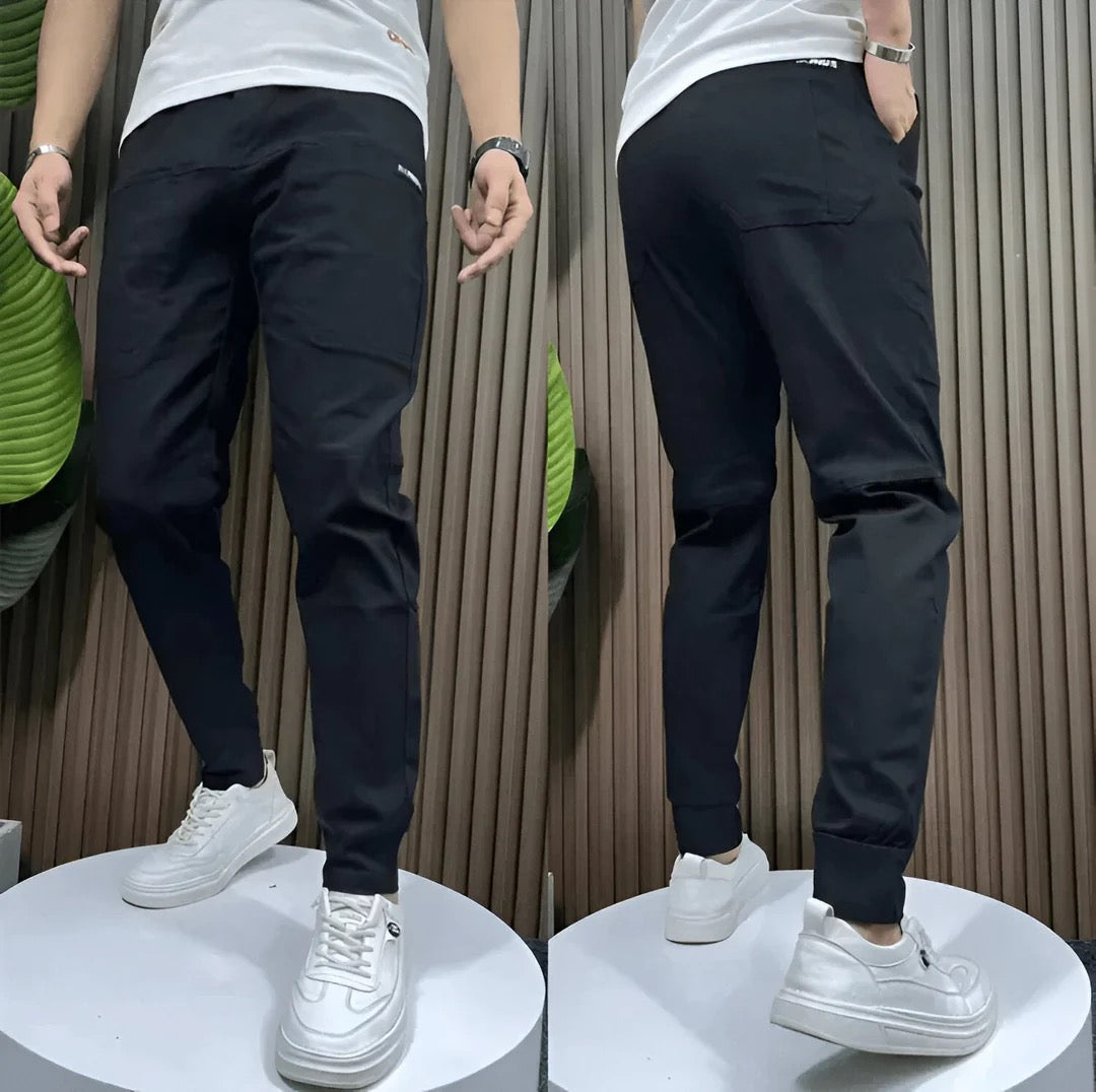 LUCAS™ | Heren premium elastische cargo broek