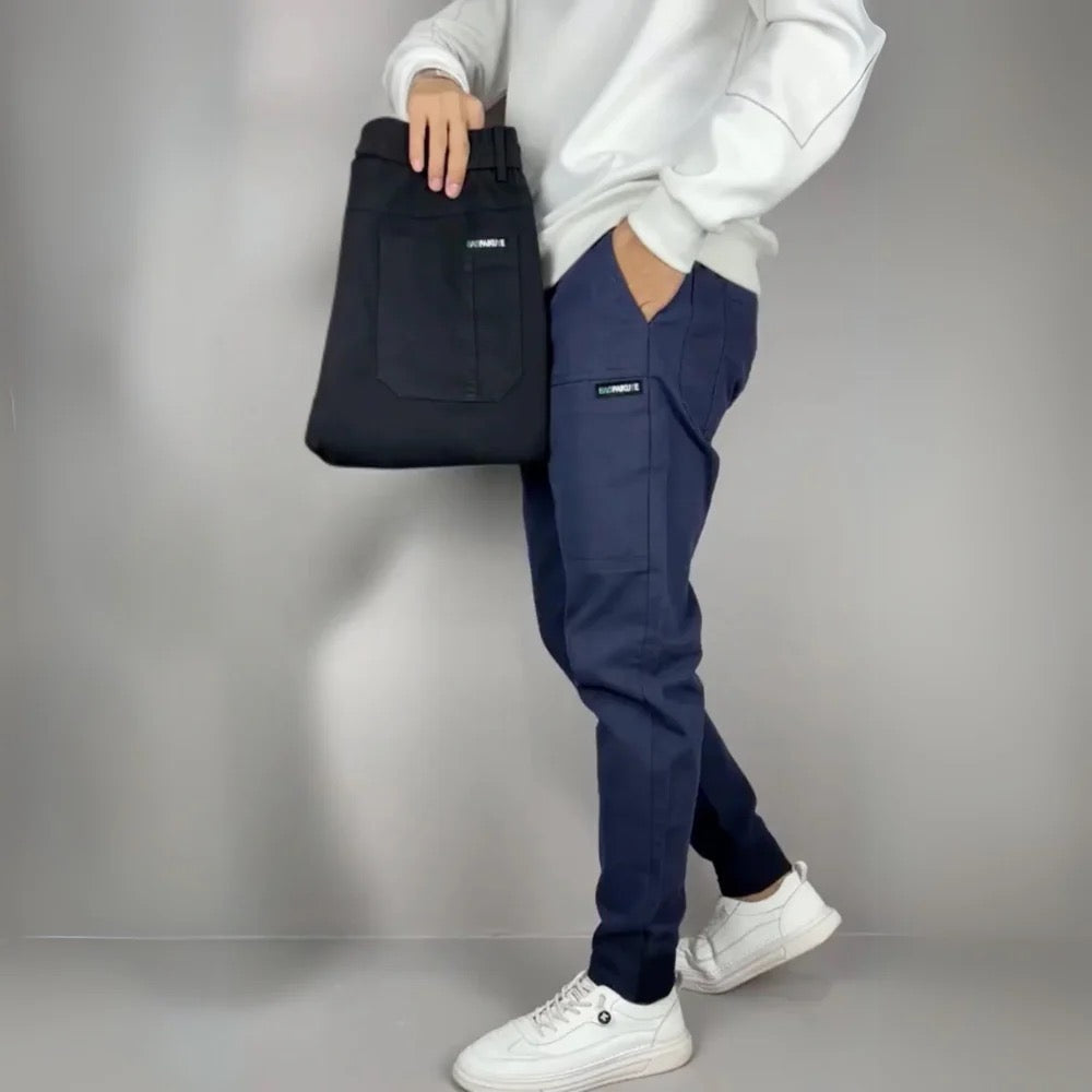 LUCAS™ | Heren premium elastische cargo broek