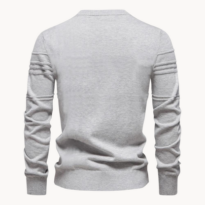 NICO | Katoenen herentrui met streepdesign