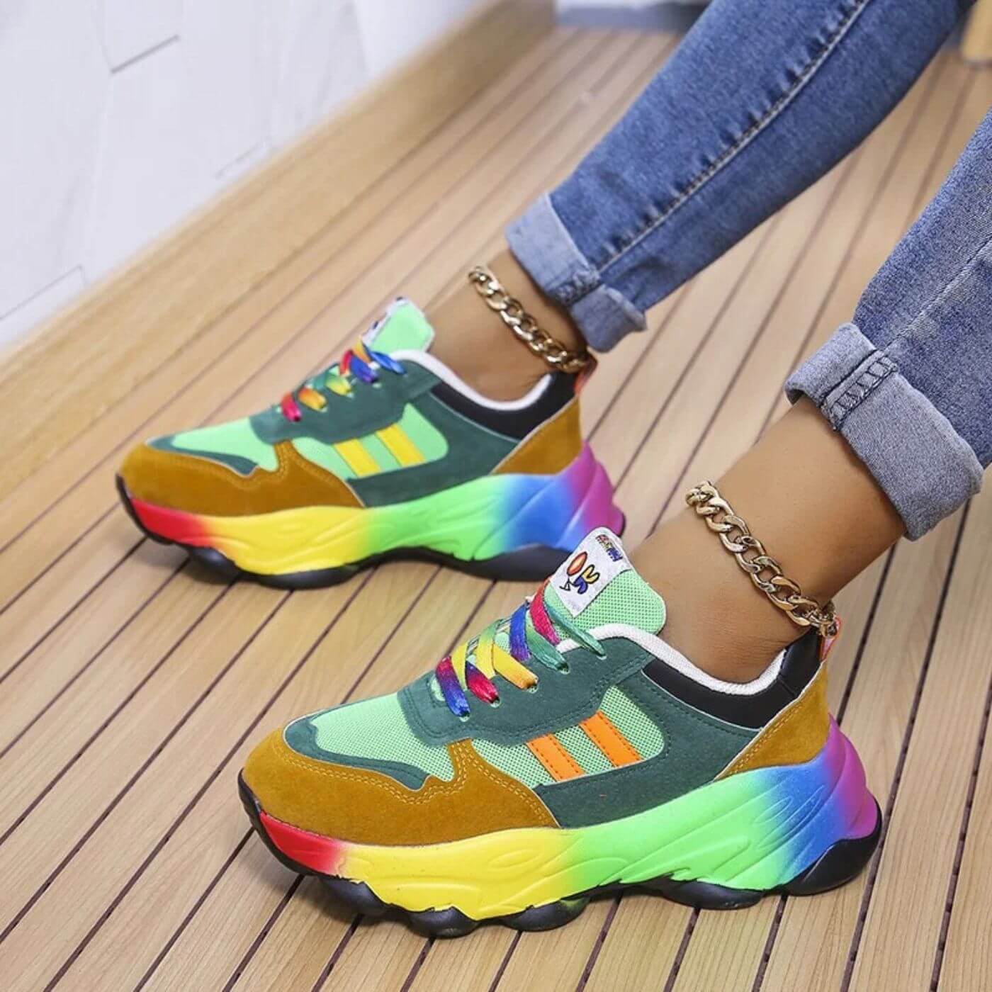 FIANA™ - Orthopedische Sneakers in Kleur voor Comfort en Stijl