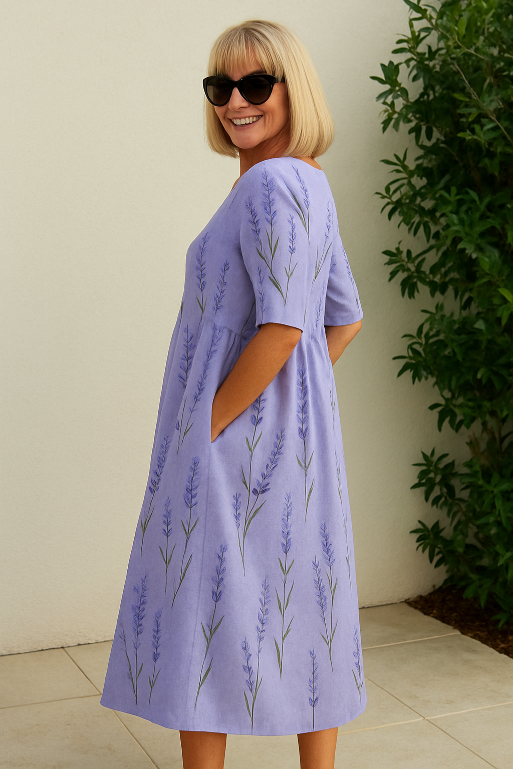Maria | Elegante Midi Jurk