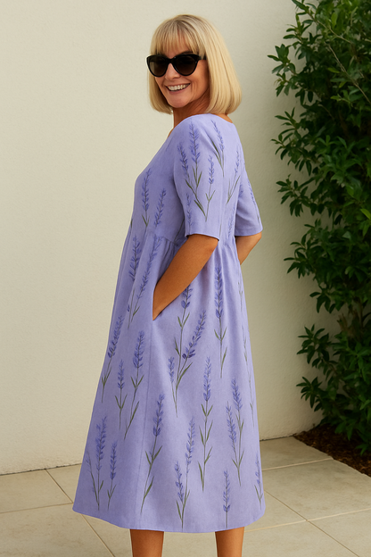 Maria | Elegante Midi Jurk