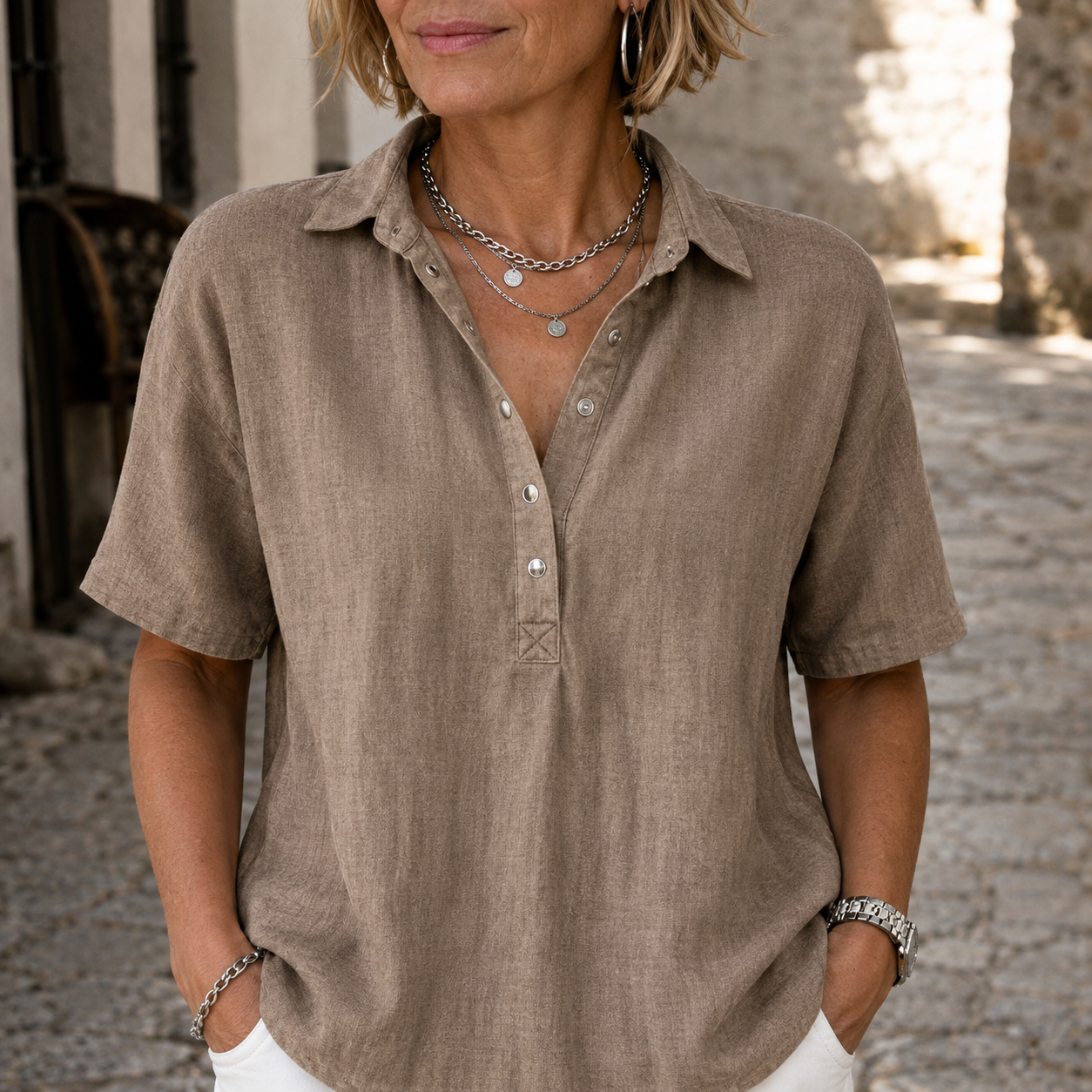 Vera | Luchtige & Elegante Blouse