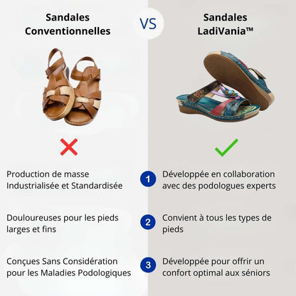 Comfortabele en trendy sandalen VARA